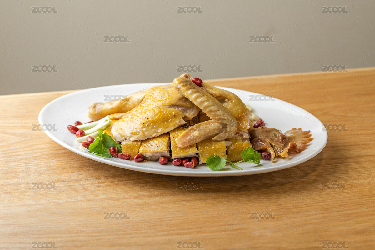 木紋桌面上放著一盤(pán)湛江白切雞（主預(yù)覽-7355887） - 未分類(lèi) - 站酷設(shè)計(jì)師濤麟攝影原創(chuàng)素材 - 站酷ZCOOL
