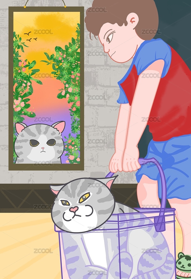 擺爛貓咪的日常偷懶（主預(yù)覽-8489919） - 未分類 - 站酷設(shè)計(jì)師赤狐悠悠原創(chuàng)素材 - 站酷ZCOOL