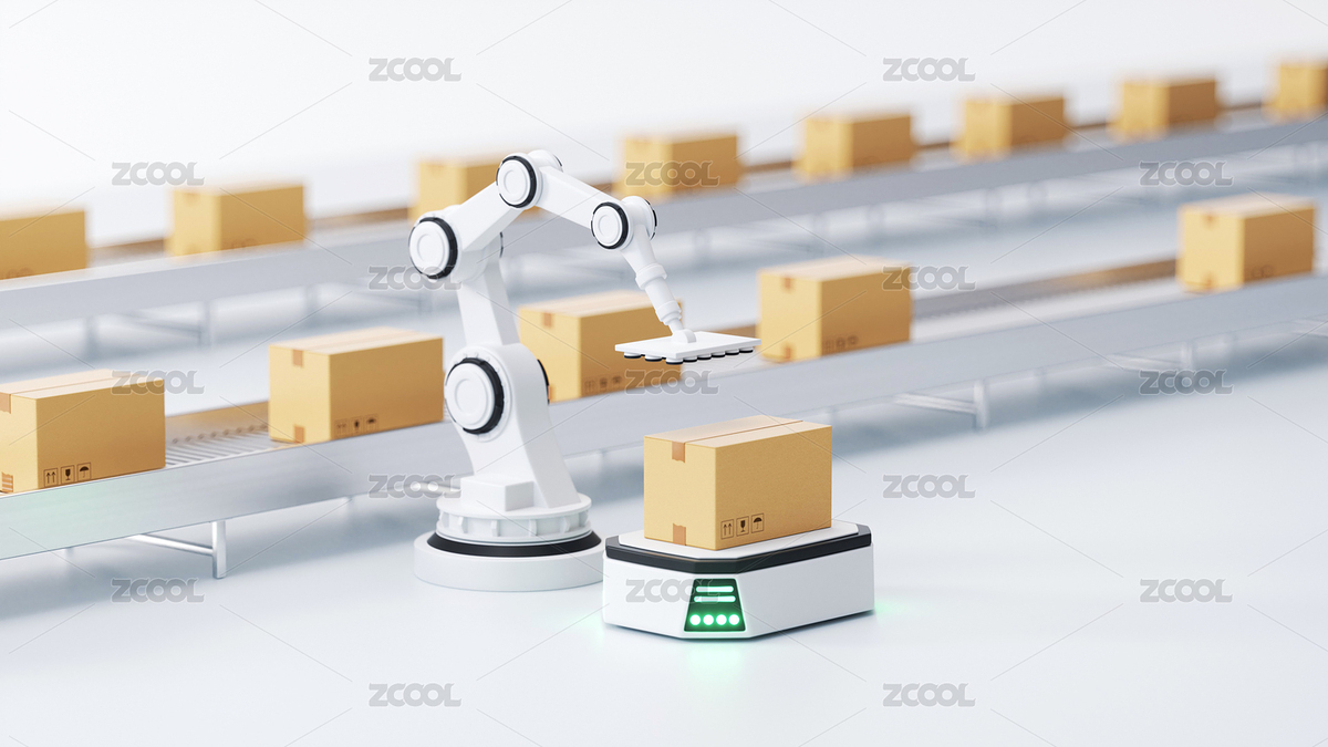 機(jī)械臂搬運(yùn)快遞（主預(yù)覽-8948943） - 未分類 - 站酷設(shè)計(jì)師喵星視覺設(shè)計(jì)原創(chuàng)素材 - 站酷ZCOOL