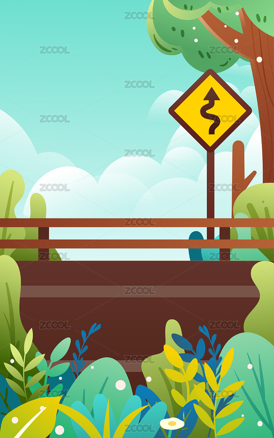 五一劳动节放假旅行插画汽车自驾游出行海报（主预览-6804941） - 未分类 - 站酷设计师熊伍_原创素材 - 站酷ZCOOL