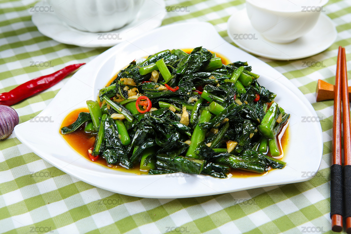 家常美食小炒萵筍葉（主預(yù)覽-4741922） - 未分類 - 站酷設(shè)計師曇華碎影原創(chuàng)素材 - 站酷ZCOOL