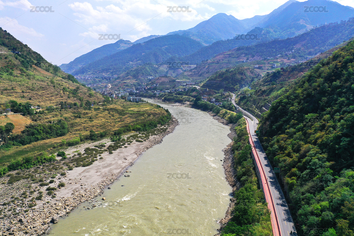 怒江大峽谷 瀘水市六庫（主預(yù)覽-6465669） - 未分類 - 站酷設(shè)計(jì)師KM無線原創(chuàng)素材 - 站酷ZCOOL