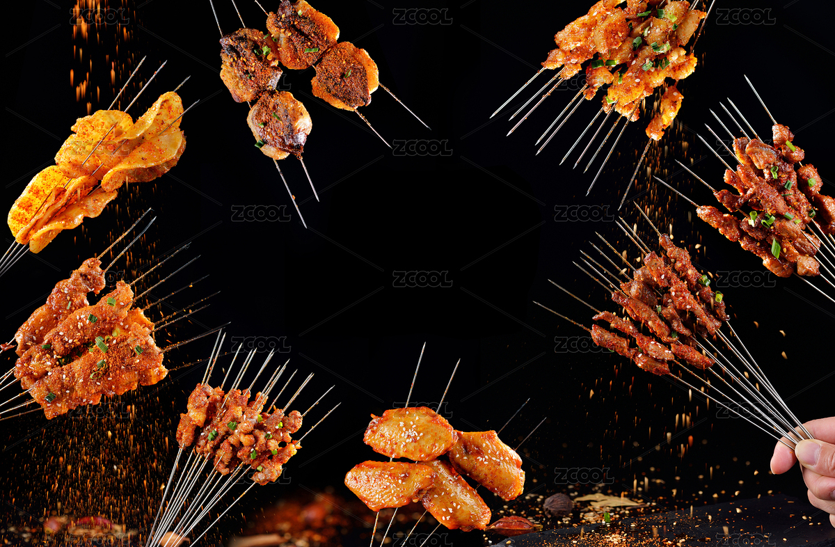 烧烤背景素材（主预览-1204103） - 未分类 - 站酷设计师酷不酷吧原创素材 - 站酷ZCOOL