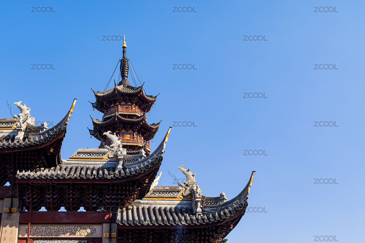 上海龙华塔（主预览-12459317） - 未分类 - 站酷设计师海阳鱼原创素材 - 站酷ZCOOL