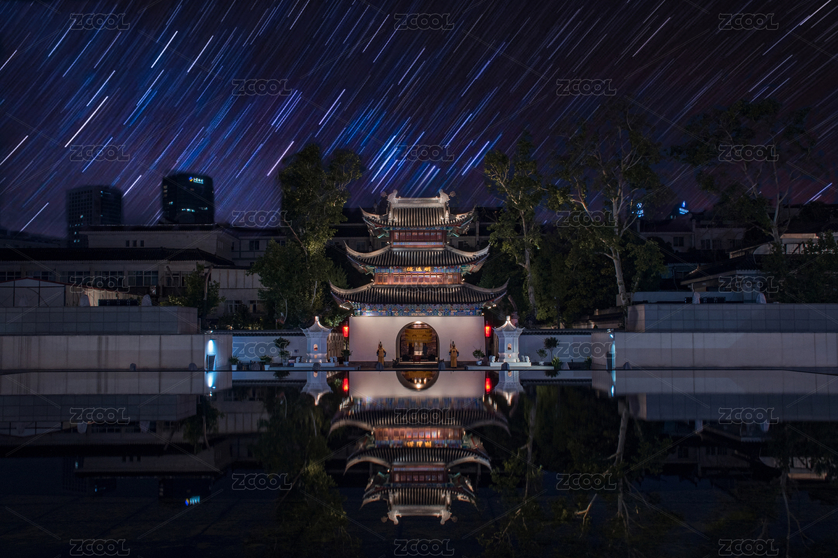 中国江苏省南京江南贡院明远楼夜景（主预览-4649368） - 未分类 - 站酷设计师是徐菜狗鸭原创素材 - 站酷ZCOOL