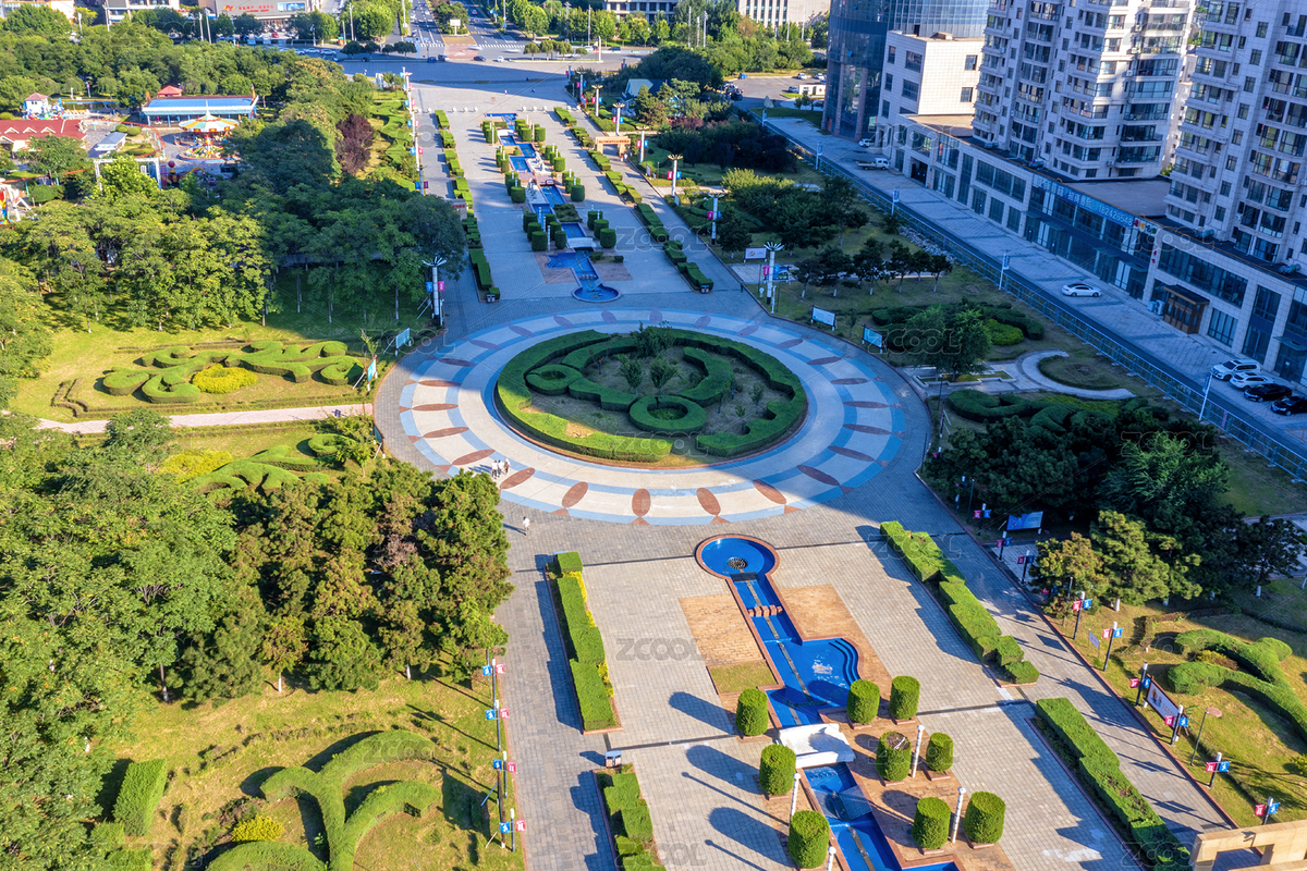 中國遼寧營口鲅魚圈月亮湖公園航拍（主預(yù)覽-8889791） - 未分類 - 站酷設(shè)計(jì)師健忘的行攝世界原創(chuàng)素材 - 站酷ZCOOL