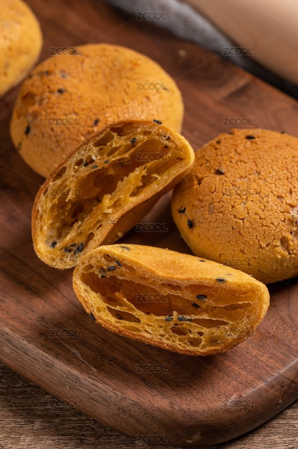 木砧板上的麻薯面包（主預覽-7783447） - 未分類 - 站酷設計師蘇璟棠原創(chuàng)素材 - 站酷ZCOOL