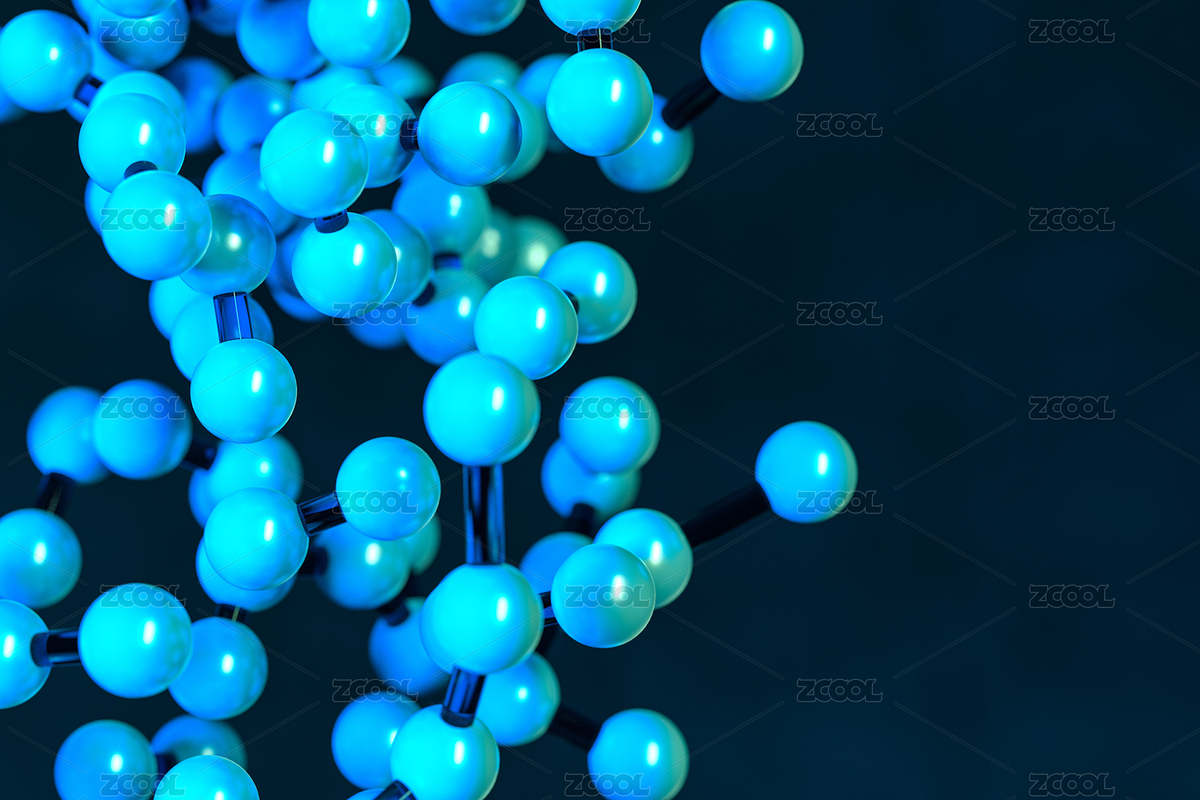 生物与基因线条，微观视角，三维渲染（主预览-4479412） - 未分类 - 站酷设计师VinkFan原创素材 - 站酷ZCOOL