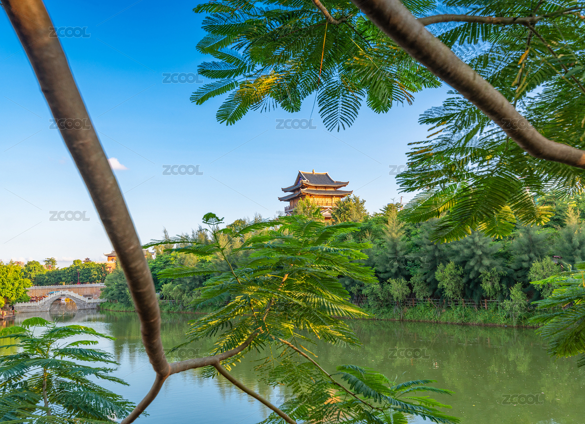 广东遂溪孔子文化城的风光（主预览-6524910） - 未分类 - 站酷设计师明湖水原创素材 - 站酷ZCOOL