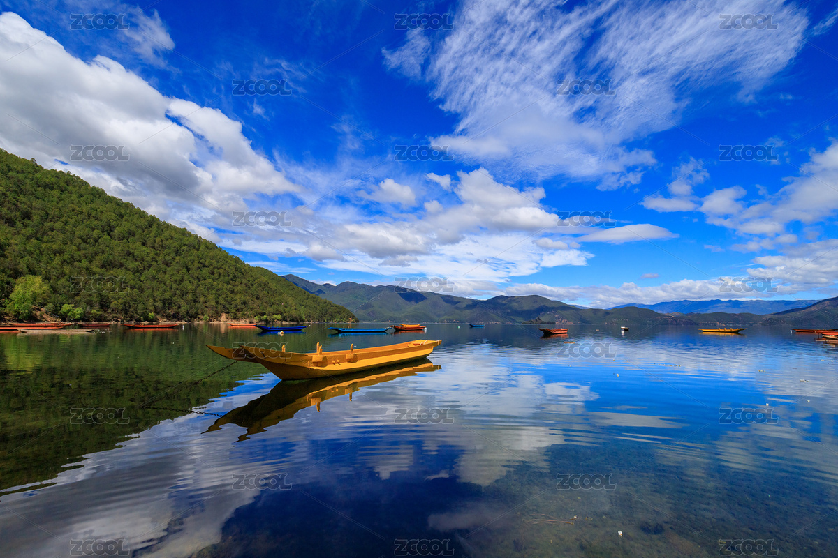 中國云南麗江瀘沽湖女神灣船只自然風(fēng)光美景（主預(yù)覽-8087426） - 未分類 - 站酷設(shè)計師陳小羊Timeline原創(chuàng)素材 - 站酷ZCOOL