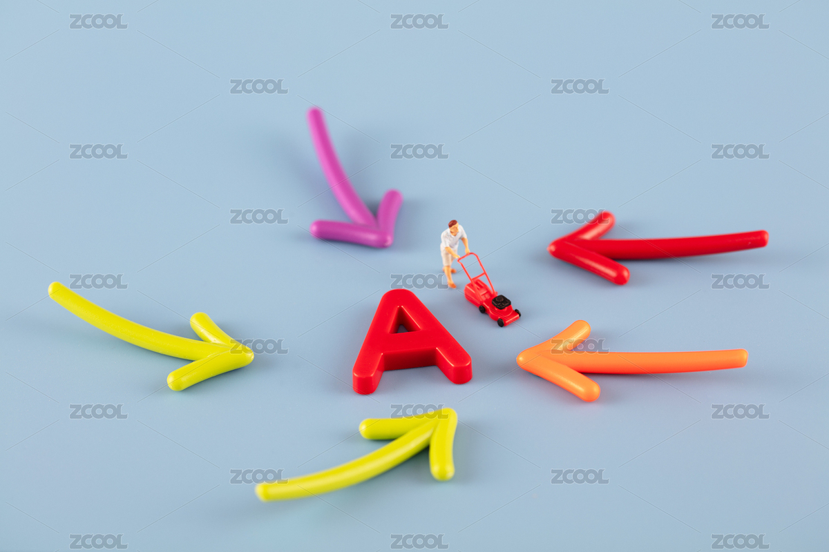 微缩创意收割A股风险投资（主预览-6301007） - 未分类 - 站酷设计师小羽怪原创素材 - 站酷ZCOOL