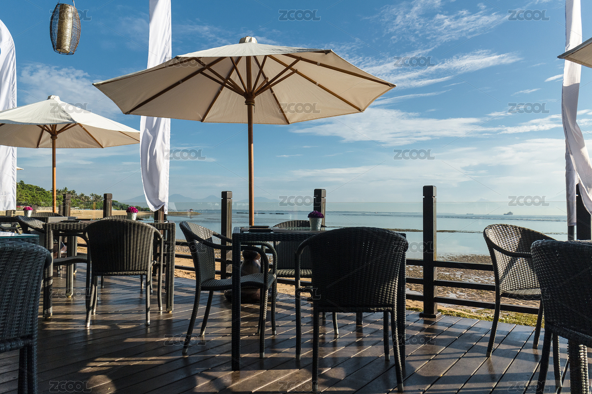 海灘邊的露天餐廳（主預(yù)覽-5370896） - 未分類 - 站酷設(shè)計(jì)師老路上來原創(chuàng)素材 - 站酷ZCOOL