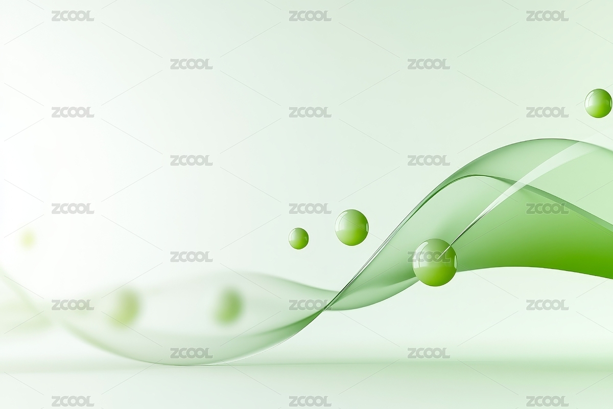 綠色波浪與球體（主預(yù)覽-9661254） - 未分類 - 站酷設(shè)計(jì)師吃一顆小熊軟糖原創(chuàng)素材 - 站酷ZCOOL