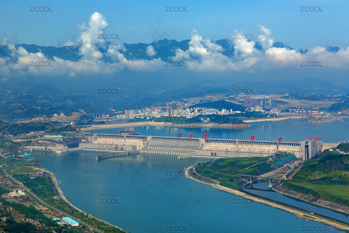 三峽大壩全貌（主預(yù)覽-4726014） - 未分類 - 站酷設(shè)計(jì)師不是之一原創(chuàng)素材 - 站酷ZCOOL