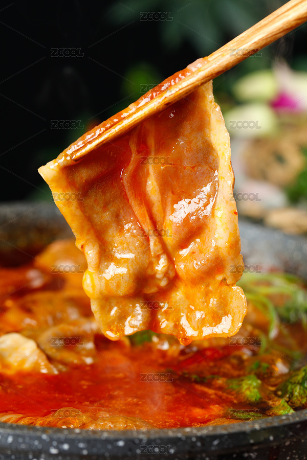 筷子從火鍋里夾起熟的肉卷（主預覽-718187） - 未分類 - 站酷設計師PAOPAO攝影工作室原創(chuàng)素材 - 站酷ZCOOL