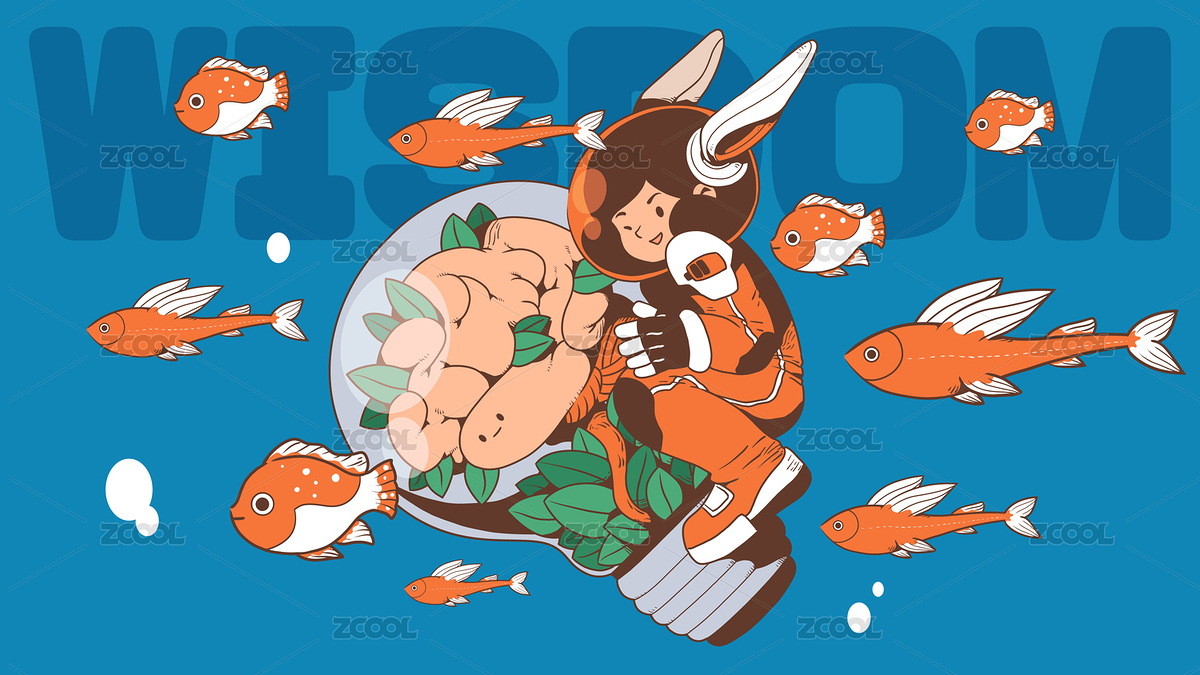 双手抱着智慧灯泡的女人（主预览-6927924） - 未分类 - 站酷设计师seecootee原创素材 - 站酷ZCOOL