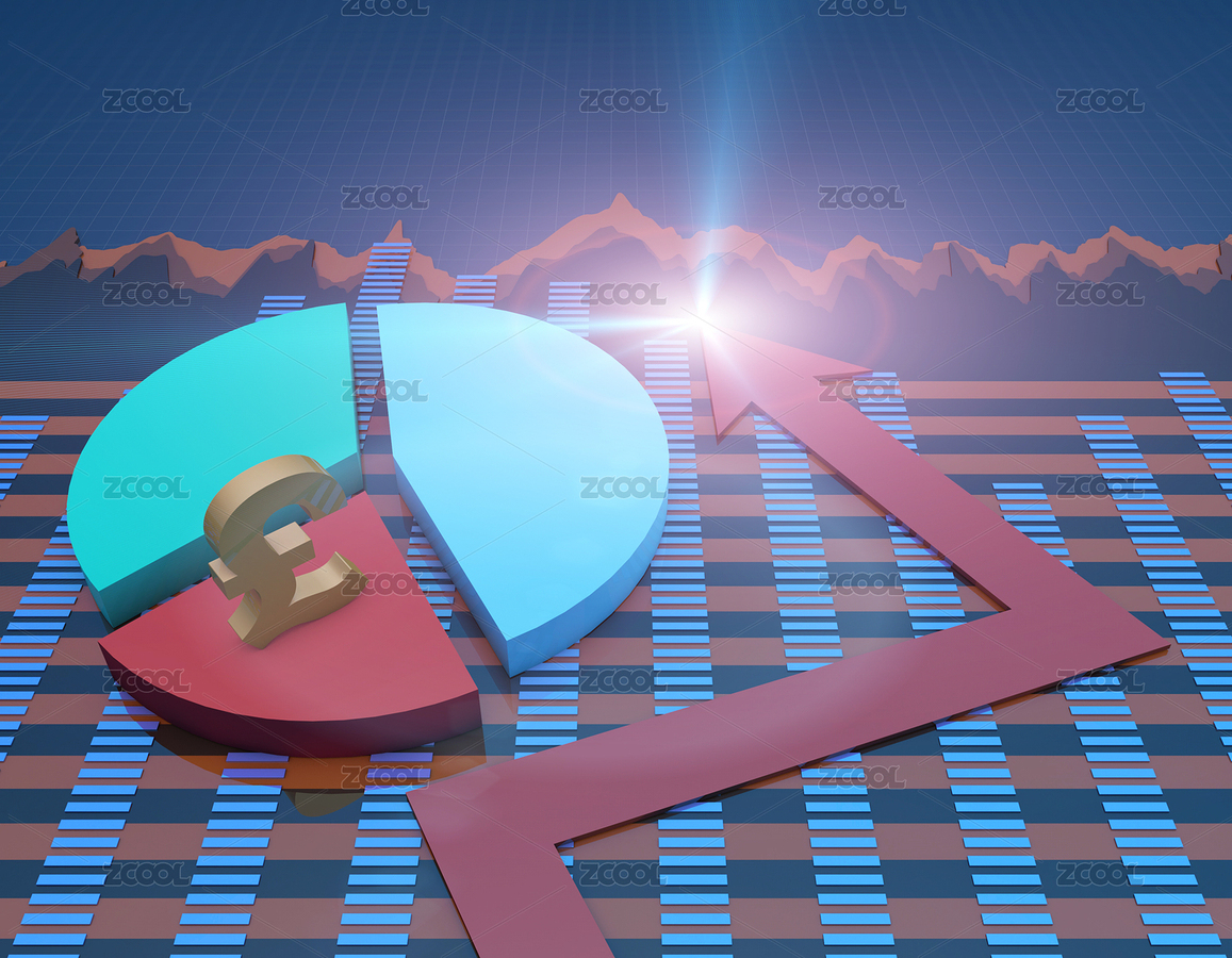 經(jīng)濟(jì)發(fā)展箭頭與餅狀圖，利潤(rùn)分成，經(jīng)濟(jì)統(tǒng)計(jì)（主預(yù)覽-5926981） - 未分類(lèi) - 站酷設(shè)計(jì)師yongheng1996原創(chuàng)素材 - 站酷ZCOOL