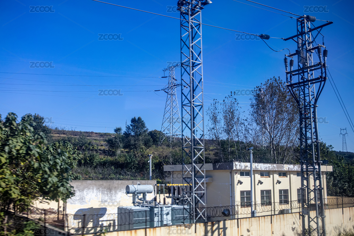 電力發(fā)電站（主預(yù)覽-247516） - 未分類 - 站酷設(shè)計師linfu041230原創(chuàng)素材 - 站酷ZCOOL
