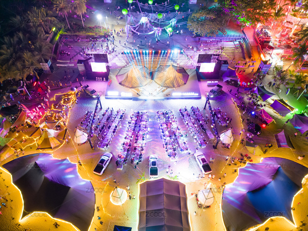 海南國際文創(chuàng)周，極光三亞露營節(jié)會場城市夜（主預(yù)覽-6482706） - 未分類 - 站酷設(shè)計師Z391507448原創(chuàng)素材 - 站酷ZCOOL