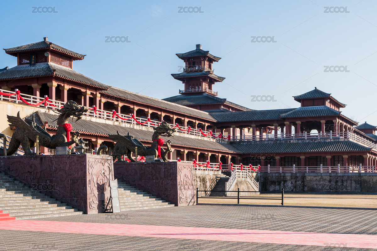 横店影视城秦王宫景区（主预览-1683129） - 未分类 - 站酷设计师探长维勒原创素材 - 站酷ZCOOL