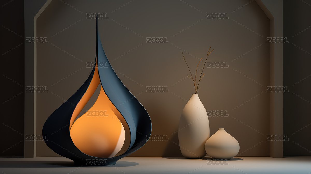 藝術(shù)擺設(shè)暖色調(diào)燈光營造氛圍（主預(yù)覽-10214457） - 未分類 - 站酷設(shè)計(jì)師9vWypJixys原創(chuàng)素材 - 站酷ZCOOL