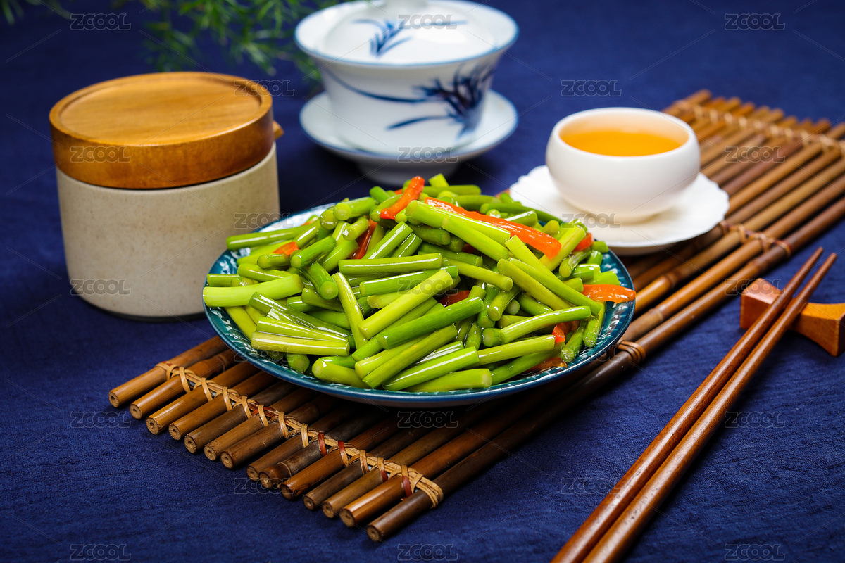 特色農(nóng)家菜小炒蒜薹（主預覽-7265917） - 未分類 - 站酷設計師曇華碎影原創(chuàng)素材 - 站酷ZCOOL