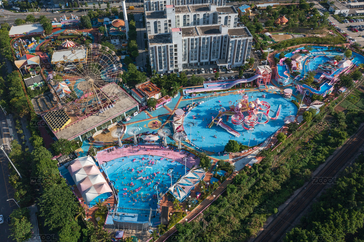 廣東省深圳坂田星高度夢(mèng)想水世界航拍（主預(yù)覽-3312182） - 未分類 - 站酷設(shè)計(jì)師陳爍明原創(chuàng)素材 - 站酷ZCOOL