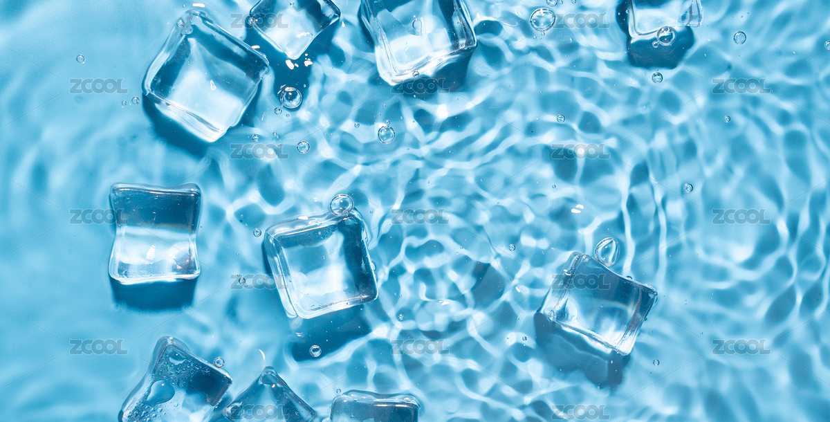 夏日清涼冰塊水背景（主預(yù)覽-7037351） - 未分類 - 站酷設(shè)計師平和的總是美好的原創(chuàng)素材 - 站酷ZCOOL