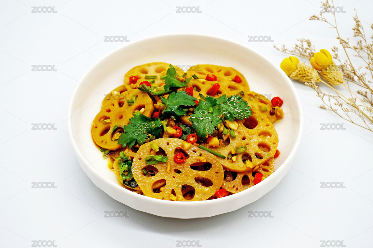 白色背景傳統(tǒng)涼拌菜涼拌藕片（主預(yù)覽-8164392） - 未分類(lèi) - 站酷設(shè)計(jì)師范范0809原創(chuàng)素材 - 站酷ZCOOL