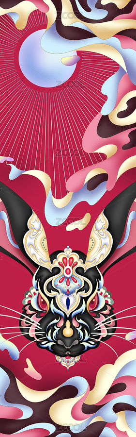 兔年新春2023（主預(yù)覽-7811801） - 未分類 - 站酷設(shè)計師紐扣子兒原創(chuàng)素材 - 站酷ZCOOL