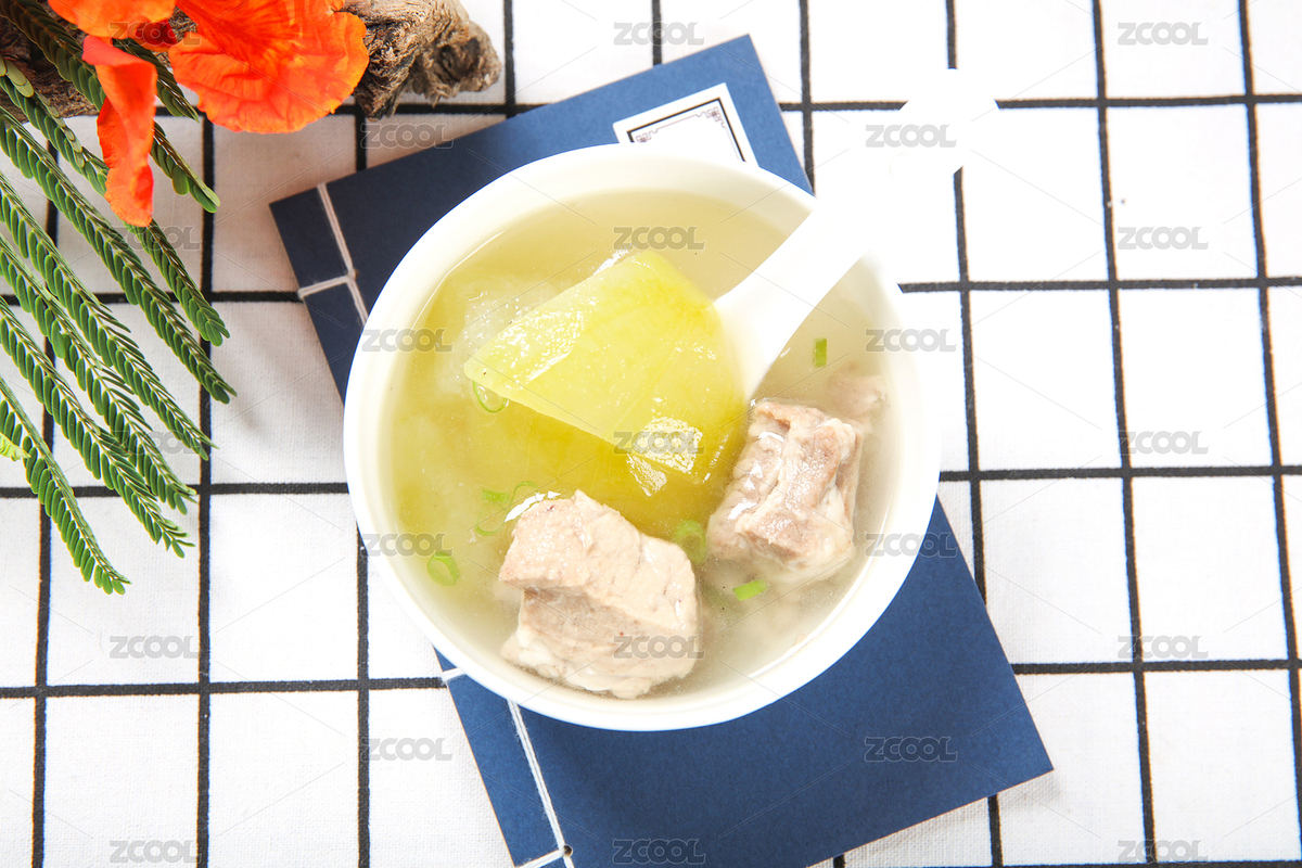裝在白色小碗中段冬瓜湯（主預(yù)覽-1304358） - 未分類 - 站酷設(shè)計(jì)師木偶人mor5原創(chuàng)素材 - 站酷ZCOOL