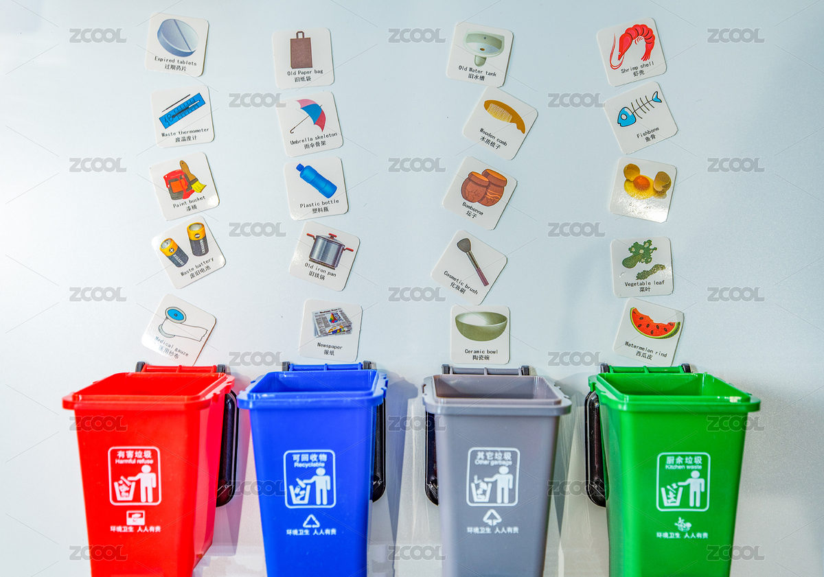 垃圾分類、可持續(xù)發(fā)展、回收利用資源（主預(yù)覽-1547227） - 未分類 - 站酷設(shè)計師是徐菜狗鴨原創(chuàng)素材 - 站酷ZCOOL