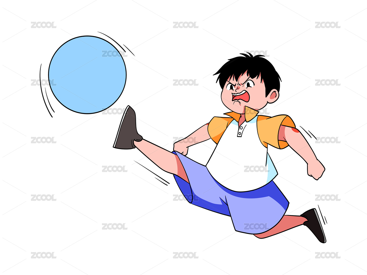 民事漫畫拒不執(zhí)行罰款腳踢罰單（主預(yù)覽-5388562） - 未分類 - 站酷設(shè)計師h5efD8cyQR原創(chuàng)素材 - 站酷ZCOOL