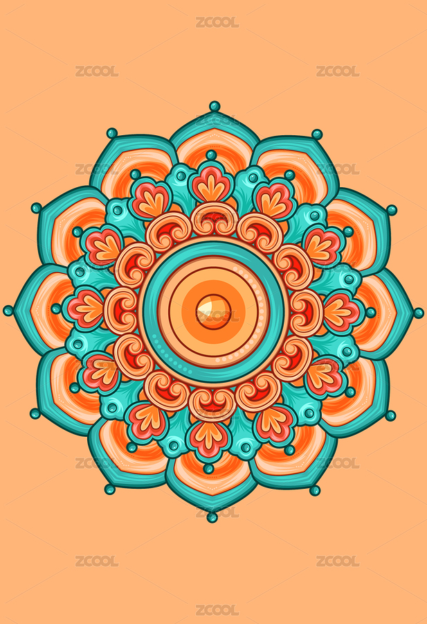 敦煌壁画图案（主预览-6472778） - 未分类 - 站酷设计师伊桑sang原创素材 - 站酷ZCOOL