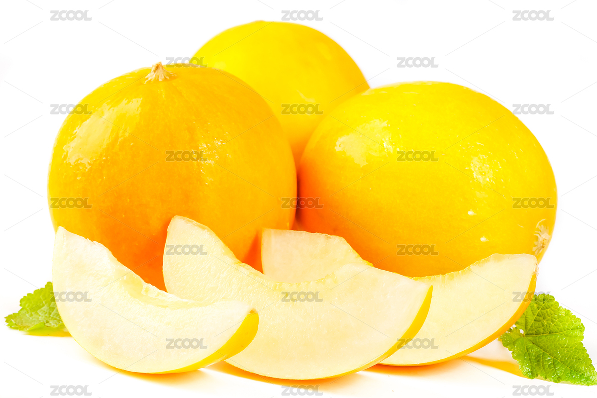 白底上放著一堆新鮮黃河蜜瓜和切塊的蜜瓜（主預(yù)覽-5490485） - 未分類 - 站酷設(shè)計(jì)師PAOPAO攝影工作室原創(chuàng)素材 - 站酷ZCOOL
