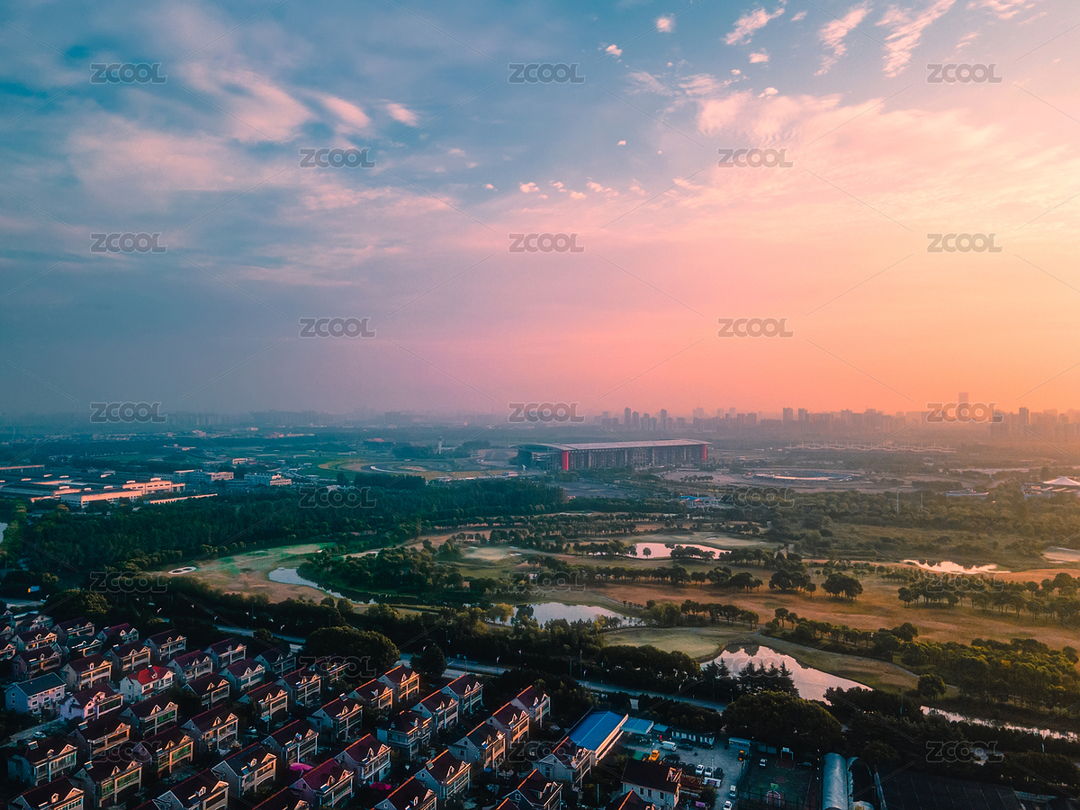 上海嘉定上汽賽車(chē)場(chǎng)黃昏航拍（主預(yù)覽-2333853） - 未分類(lèi) - 站酷設(shè)計(jì)師胖猴stevenhk原創(chuàng)素材 - 站酷ZCOOL