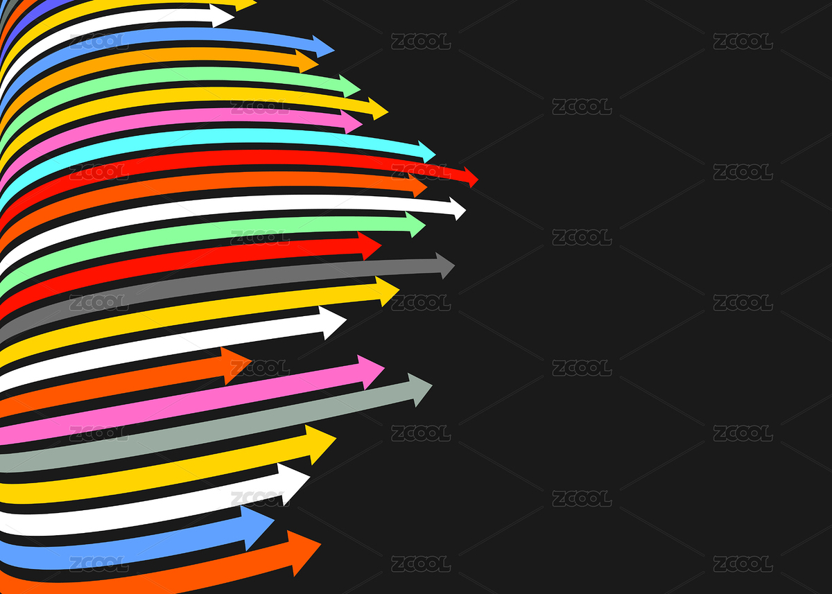 彩色线条组成的积极向上的抽象图形（主预览-6581327） - 未分类 - 站酷设计师makie_l原创素材 - 站酷ZCOOL