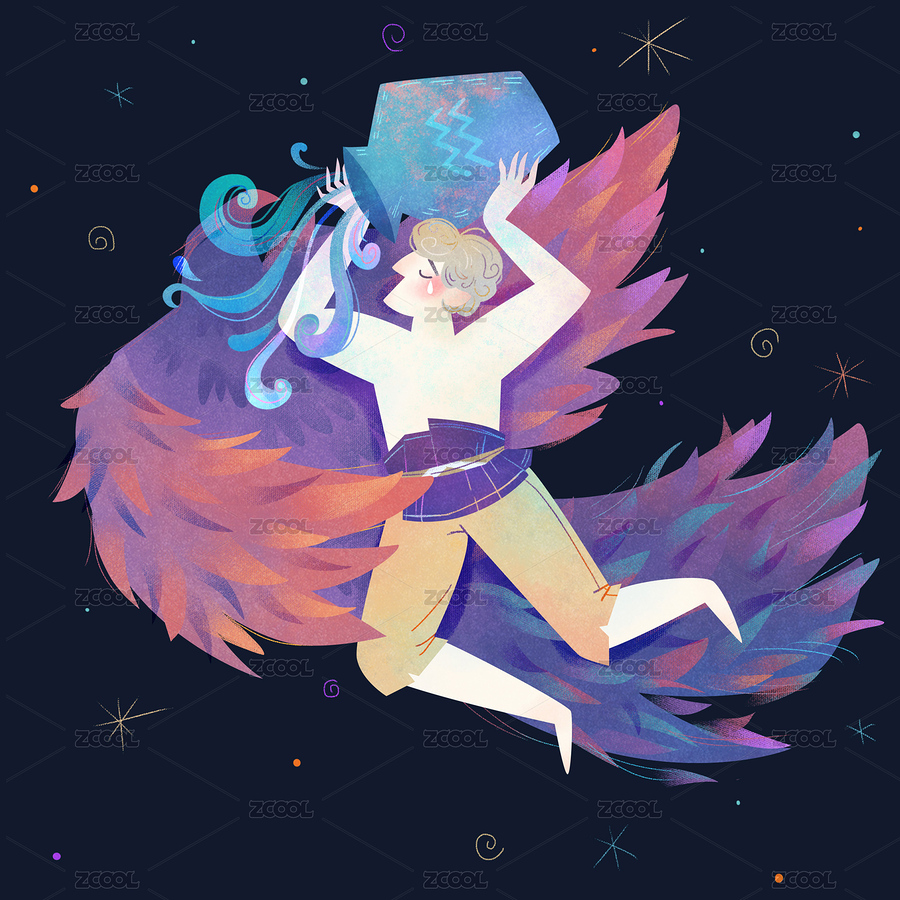 星座-水瓶座（主预览-8410804） - 未分类 - 站酷设计师掀脑壳原创素材 - 站酷ZCOOL
