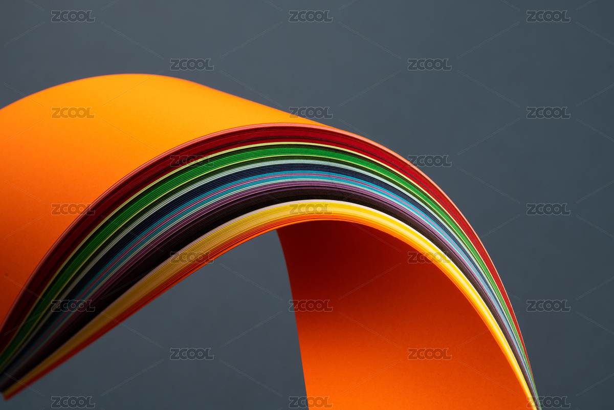 多彩的纸张扭曲折叠呈现彩虹样式（主预览-2411655） - 未分类 - 站酷设计师陈绽原创素材 - 站酷ZCOOL