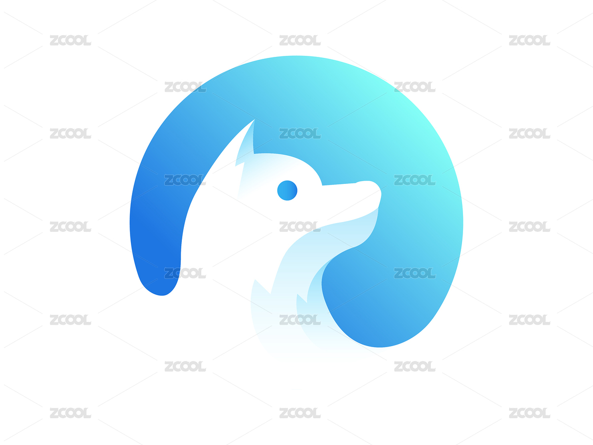 漸變小狗矢量圖形（主預(yù)覽-683956） - 未分類 - 站酷設(shè)計(jì)師Ai肖博士原創(chuàng)素材 - 站酷ZCOOL