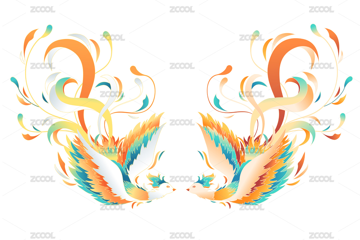 凤凰矢量插画（主预览-2546854） - 未分类 - 站酷设计师keeein原创素材 - 站酷ZCOOL