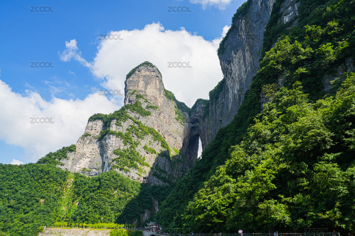 湖南張家界天門山主峰天門洞自然風(fēng)光（主預(yù)覽-6142145） - 未分類 - 站酷設(shè)計師曇華碎影原創(chuàng)素材 - 站酷ZCOOL