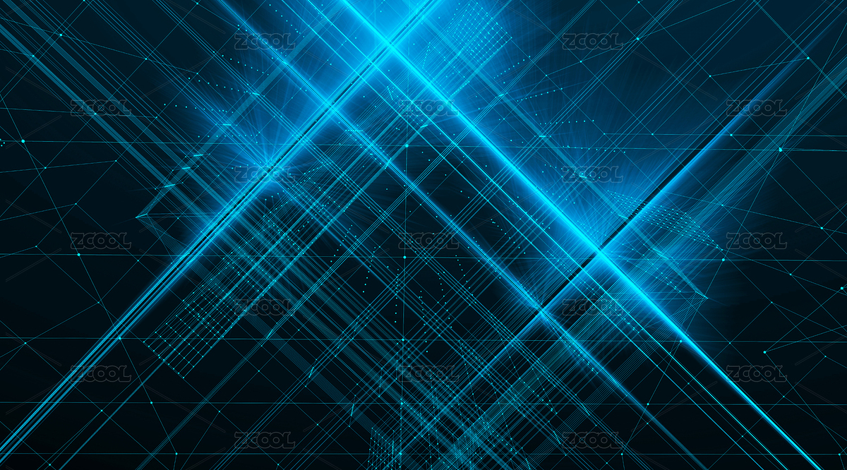 藍色發(fā)光的三維線性粒子科技感背景（主預(yù)覽-8863342） - 未分類 - 站酷設(shè)計師WUWUDEFENSI原創(chuàng)素材 - 站酷ZCOOL