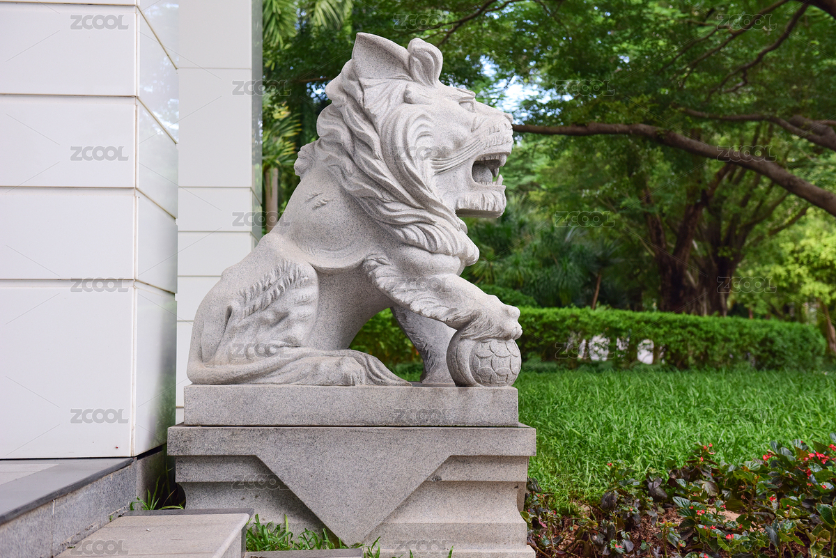 石獅（主預(yù)覽-5719684） - 未分類 - 站酷設(shè)計(jì)師羊圈有青草原創(chuàng)素材 - 站酷ZCOOL