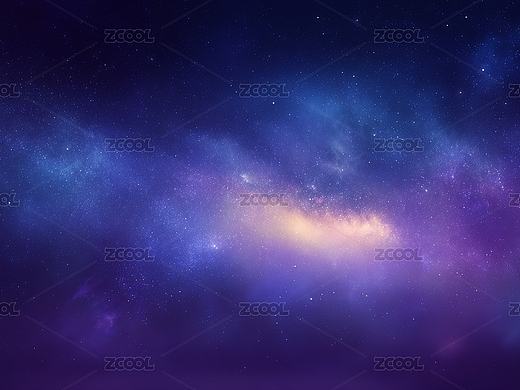 星空太空夜晚背景