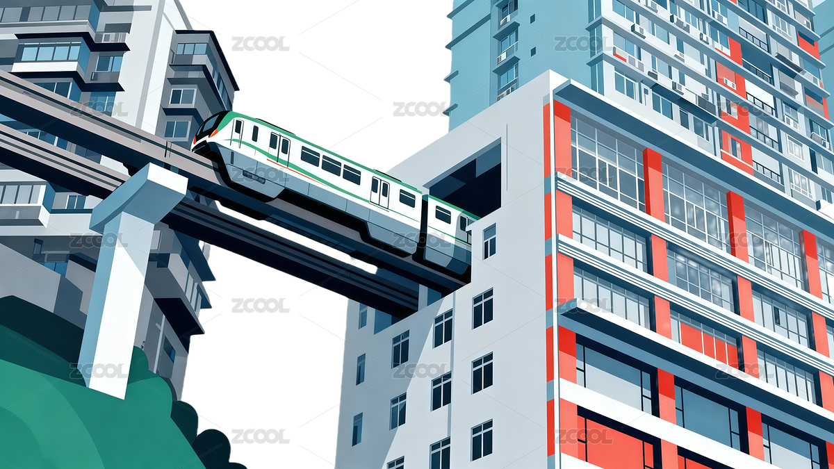 扁平插画风格城市建筑免扣图（主预览-11575658） - 未分类 - 站酷设计师站酷素材原创素材 - 站酷ZCOOL