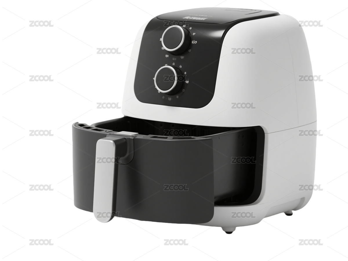 電器數(shù)碼免摳素材-3D寫實風(fēng)空氣炸鍋（主預(yù)覽-10411484） - 未分類 - 站酷設(shè)計師站酷素材原創(chuàng)素材 - 站酷ZCOOL