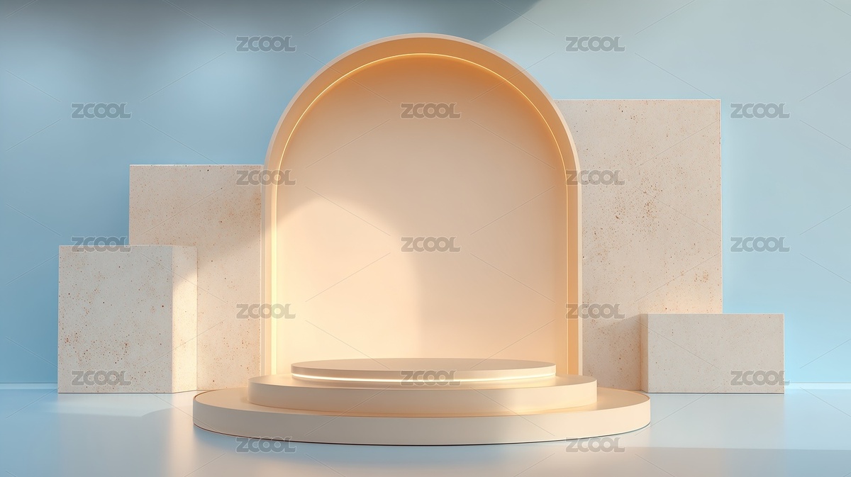 電商產(chǎn)品幾何背景展臺(tái)（主預(yù)覽-10225684） - 未分類 - 站酷設(shè)計(jì)師站酷素材原創(chuàng)素材 - 站酷ZCOOL