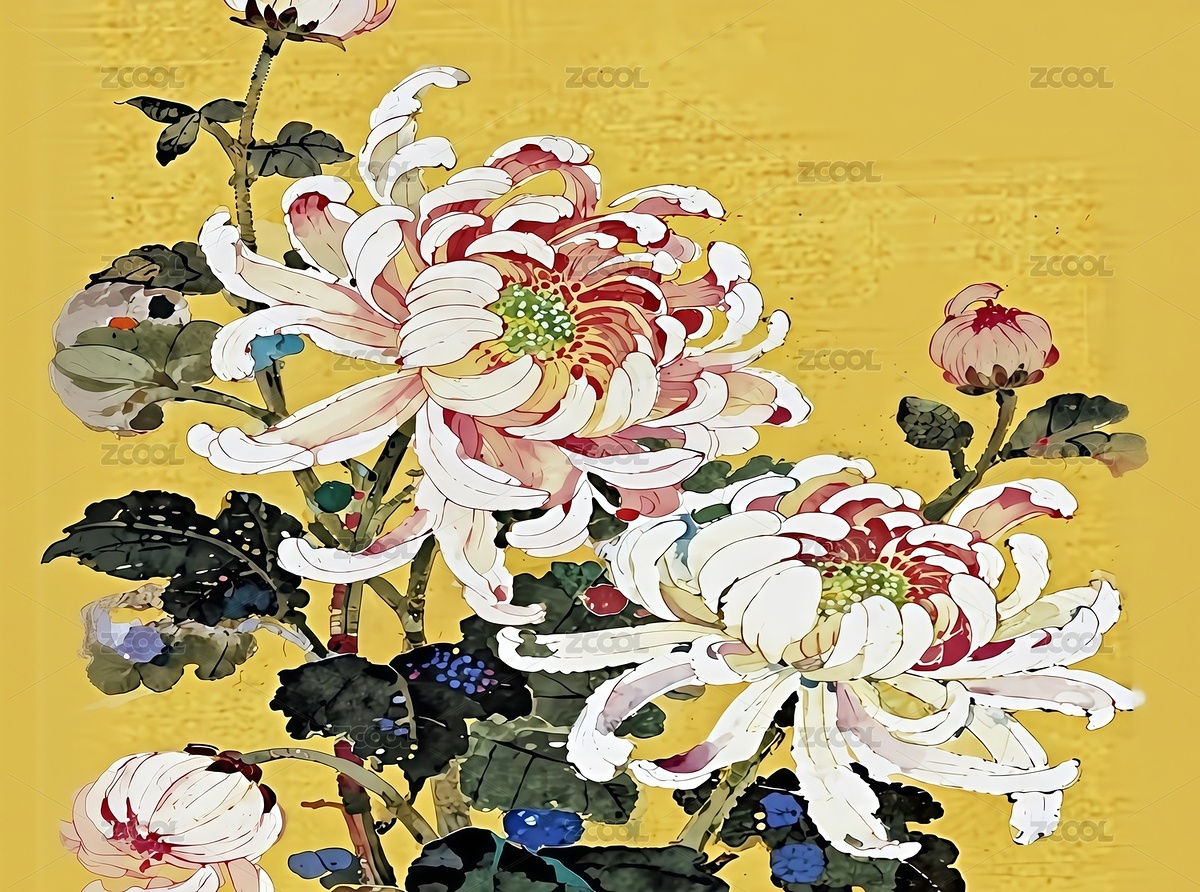 二十四节气寒露霜降节气插画（主预览-11328543） - 未分类 - 站酷设计师站酷素材原创素材 - 站酷ZCOOL