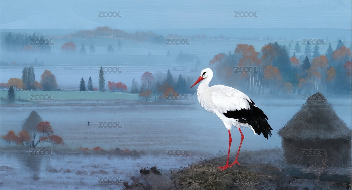 二十四节气寒露霜降节气插画（主预览-11328650） - 未分类 - 站酷设计师站酷素材原创素材 - 站酷ZCOOL